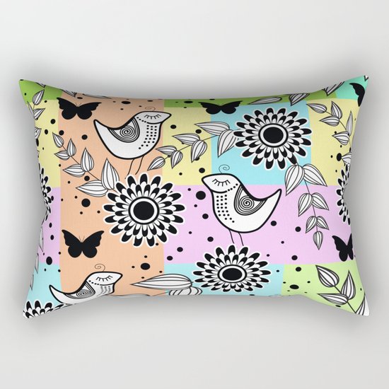 Pattern S Rectangular Pillow