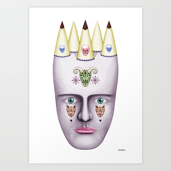 Skulls 2 Art Print