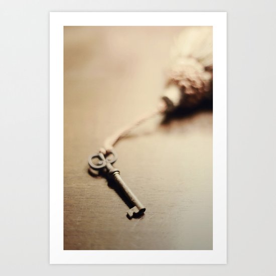 A Key.... Art Print