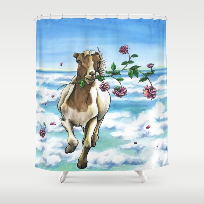 On the Loose Shower Curtain