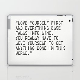 Lucille Ball quote Laptop Skin