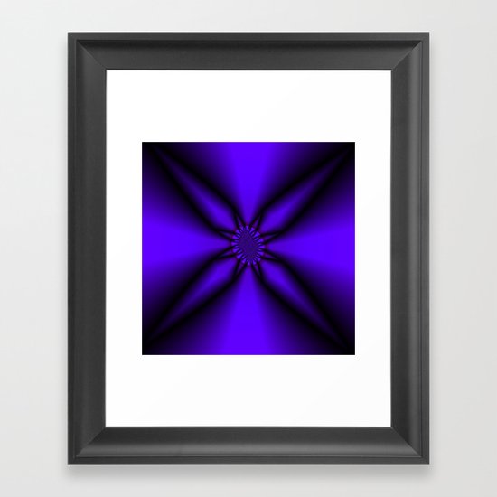 Somewhere in the Middle Framed Art Print