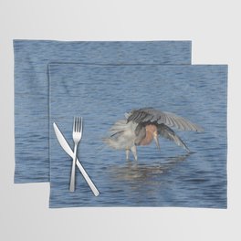Reddish Egret Fishing Placemat