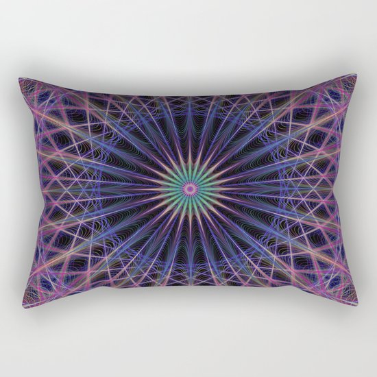 Space structure Rectangular Pillow