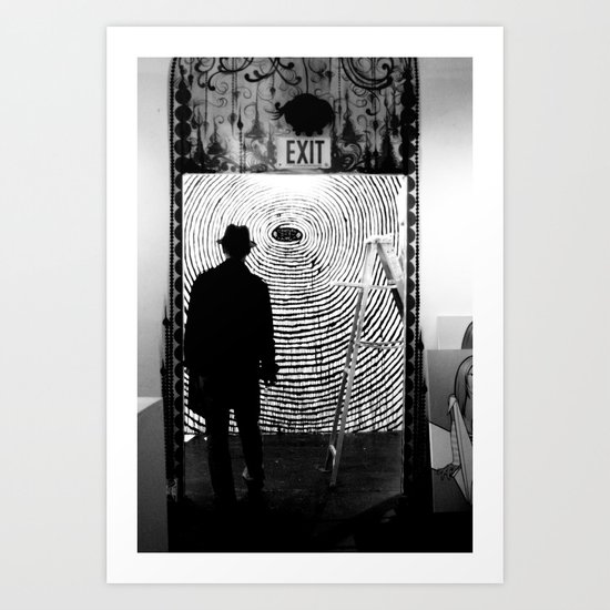 EXIT Art Print