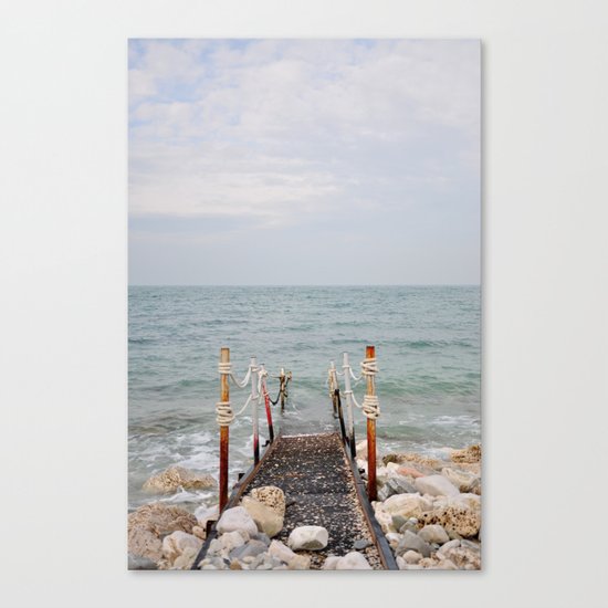 The sea Canvas Print