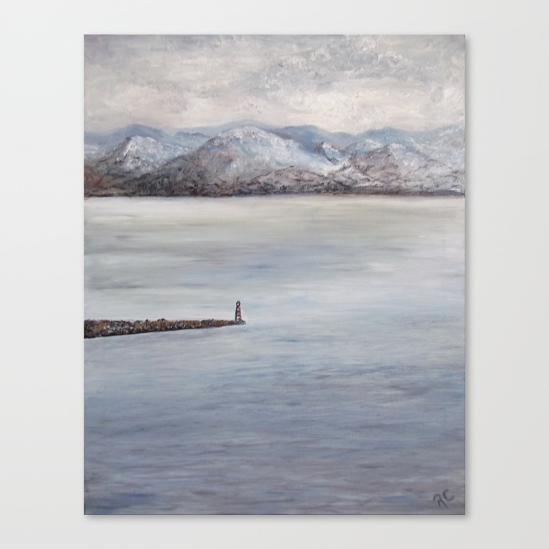 Sandpoint Idaho Canvas Print By Rokinronda Society6