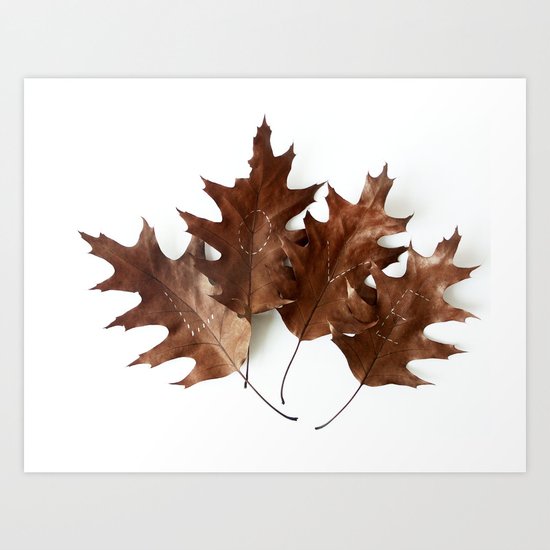 Autumnal Love Art Print