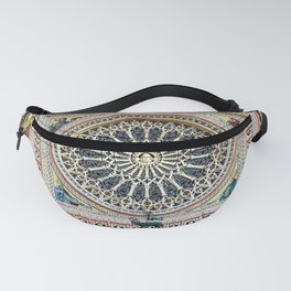 Orvieto Cathedral Rose Window Gothic Romanesque Architecture Fanny Pack