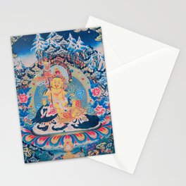 Vaishravana, Guardian of Buddhism and Protector of Riches Stationery Card