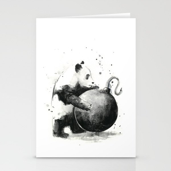Panda Boom Stationery Cards