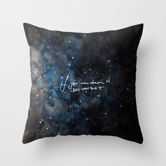 You can do it Throw Pillow