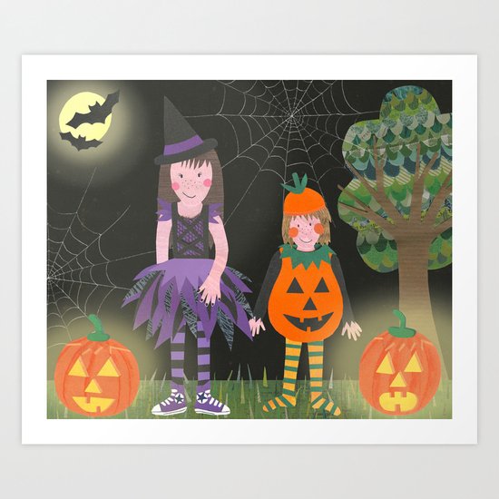 Halloween. Art Print