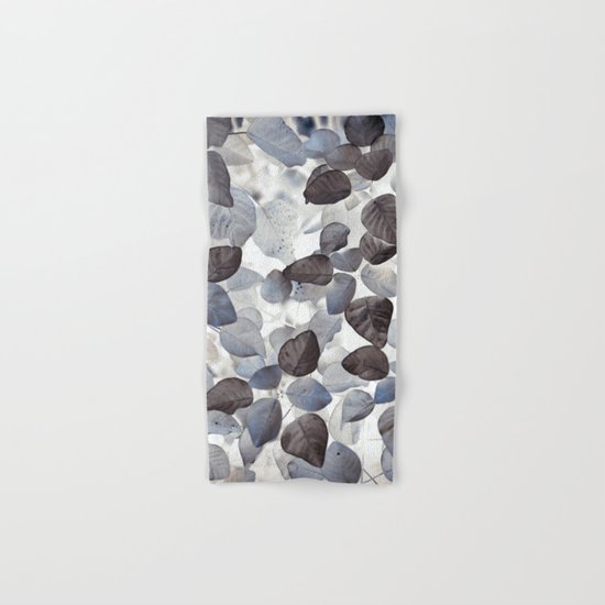 Blue Leaves Hand & Bath Towel