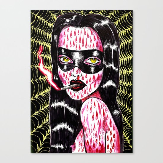 Spidergirl Canvas Print