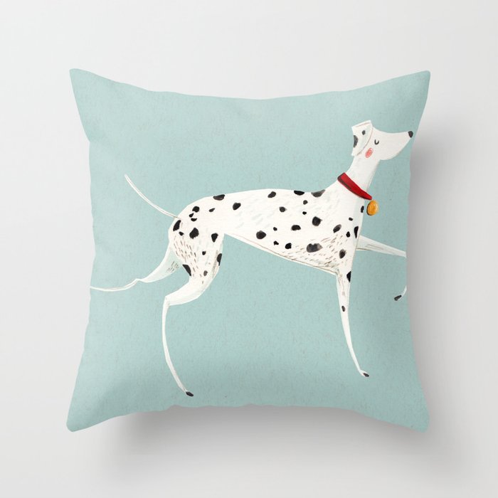 Dalmatian  Throw Pillow
