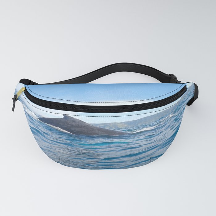 Whale fin of a humpback whale on the surface Fanny Pack