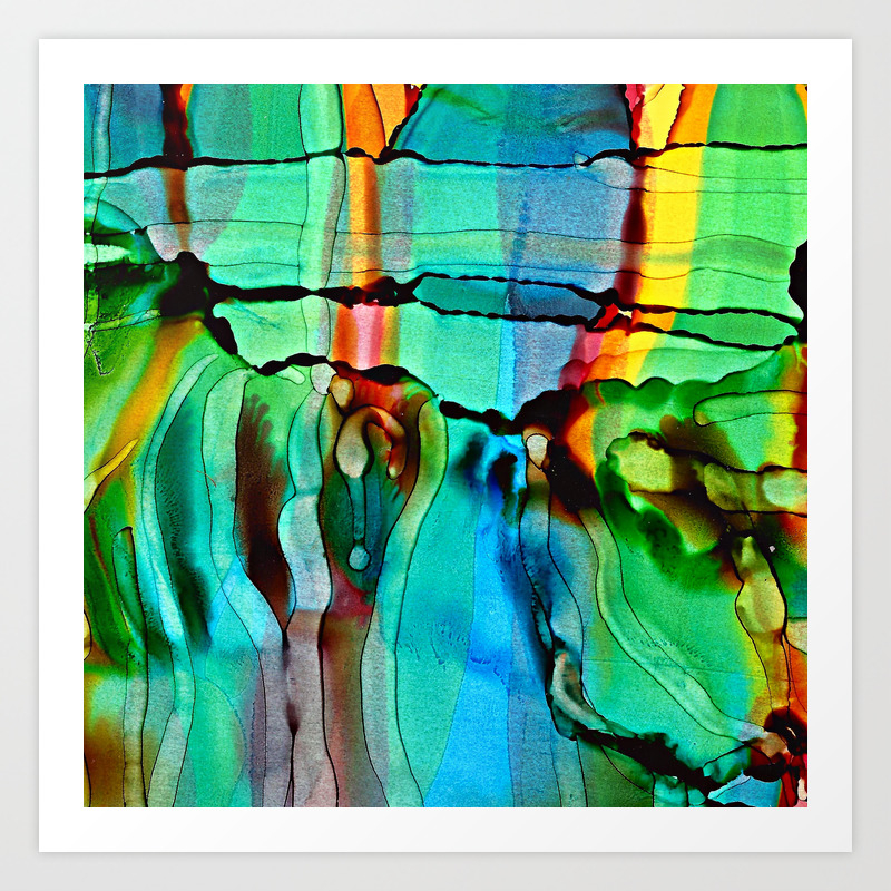 Ebb And Flow Art Print By Danaroper Society6