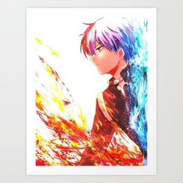 Bakugou Art Prints For Any Decor Style Society6
