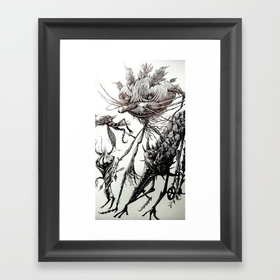 belial Framed Art Print