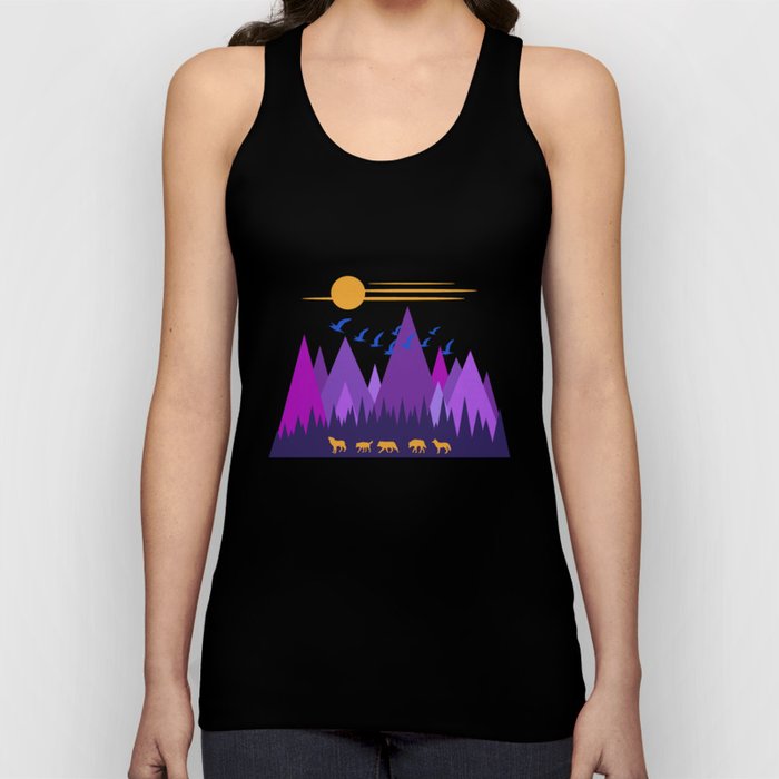Wolf Pack Passage No. 12 Tank Top