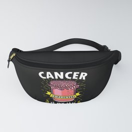 Fight And Consciousness Against Cancer Fanny Pack