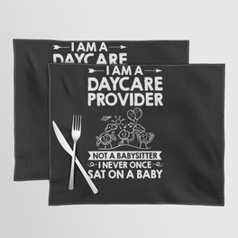 Daycare Provider Childcare Babysitter Thank You Placemat