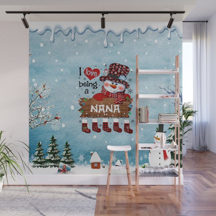 Nana Christmas | Christmas Gift Wall Mural