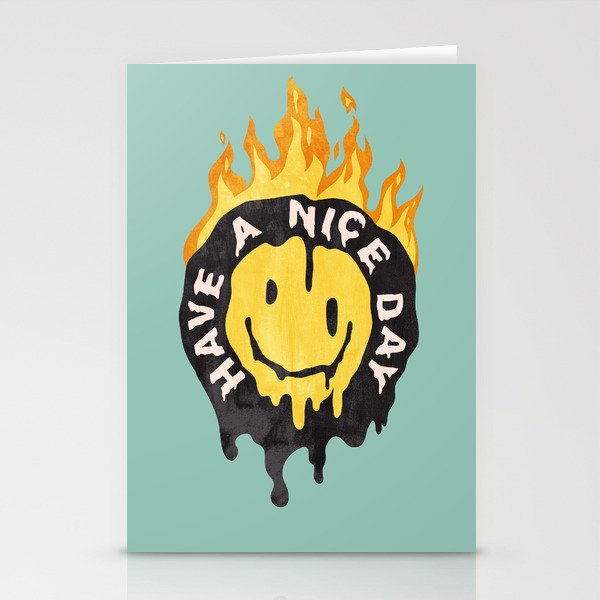 Burnt Stationery Cards
