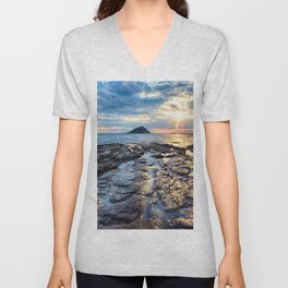 Coastline V Neck T Shirt