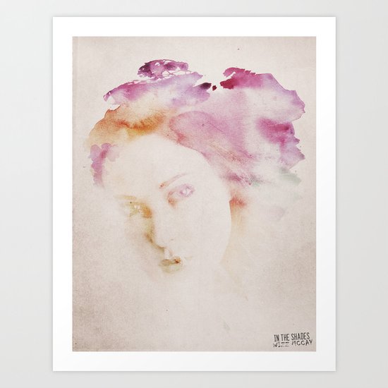 In The Shades Art Print