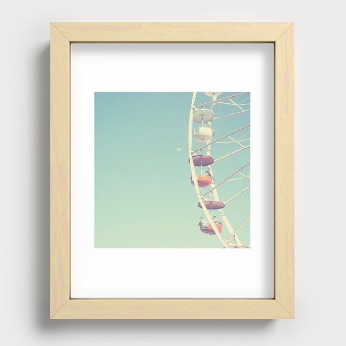 Touch the Moon Recessed Framed Print