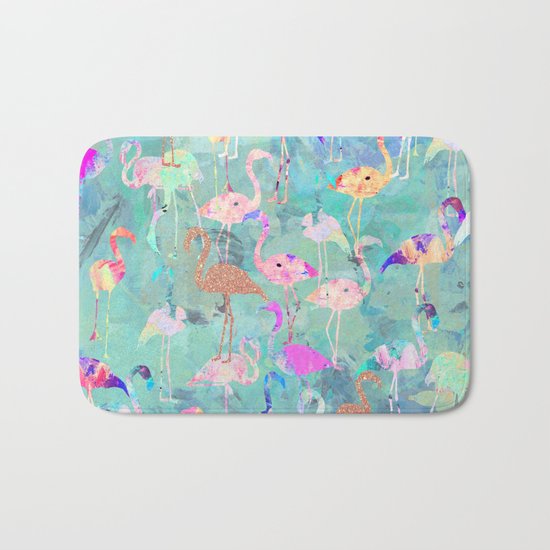 Flamingo Party Bath Mat