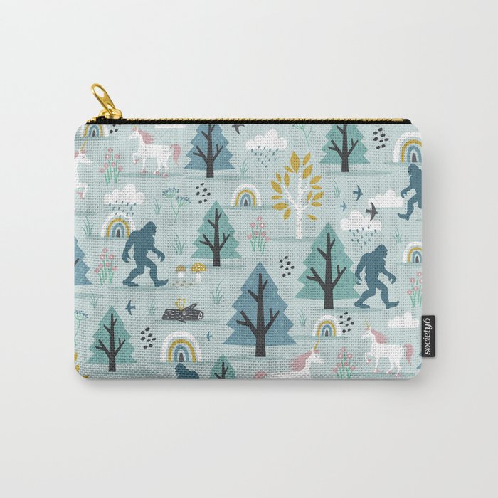 believe in wild things and rainbows Carry-All Pouch