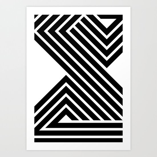 Starlines 03. Art Print