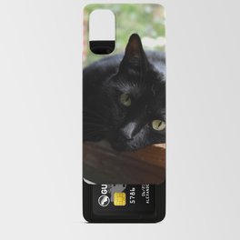 Black Cat Android Card Case