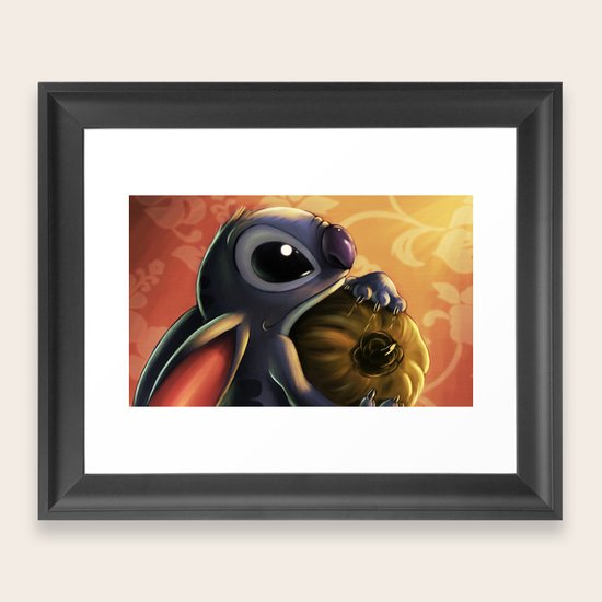 Stitch Framed Art Print