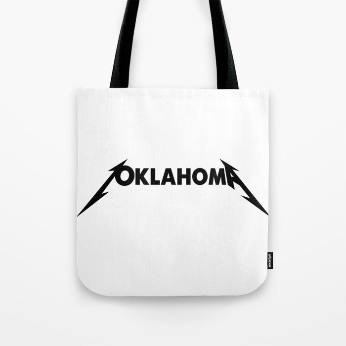 Oklahoma Metal Tote Bag