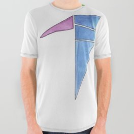 Origami Unicorn - Blade Runner All Over Graphic Tee