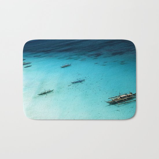 White Beach Boracay Bath Mat