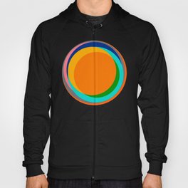 Displaced Sun made by Asymmetric Circles  Hoody