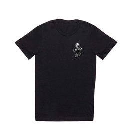 Black and White Octopus T Shirt