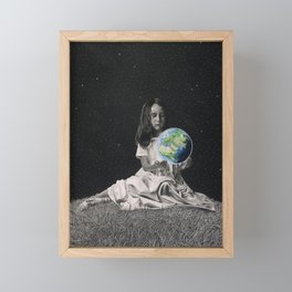Dear Earth Framed Mini Art Print