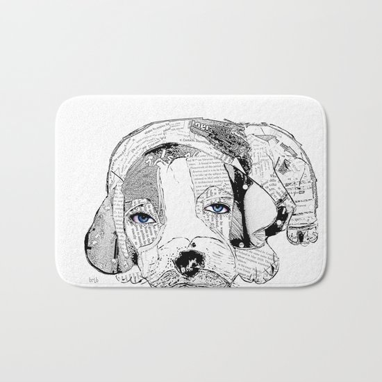 Beagle Bath Mat
