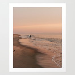 Outer Banks Sunrise 02 Art Print | Nature, Landscape, Beach, Nc, Outerbanks, Cloud, Outdoors, Photo, Coast, Coastal 