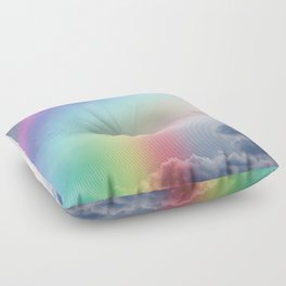Rainbow Floor Pillow