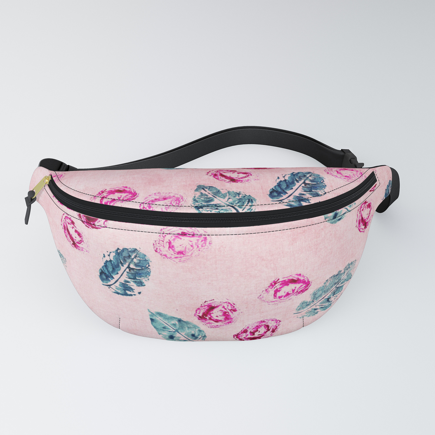 floral fanny pack