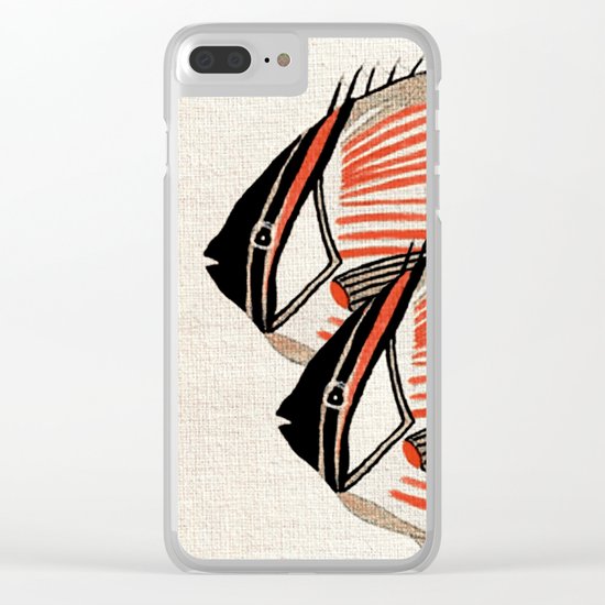 Fresh Fishes Clear iPhone Case