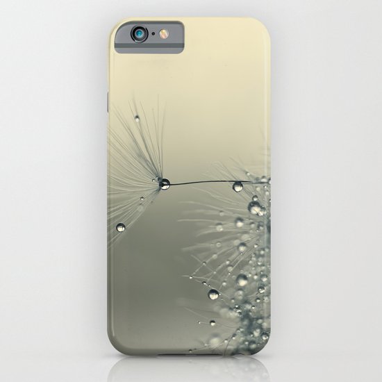 dandelion grey III iPhone & iPod Case