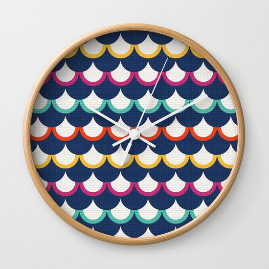 Retro Scales Wall Clock